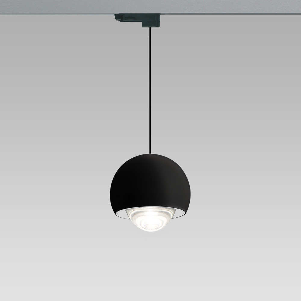 Binari 48V - DALI  Apparecchio a sospensione dal design ricercato per l'illuminazione di interni, disponibile anche nella versione a binario