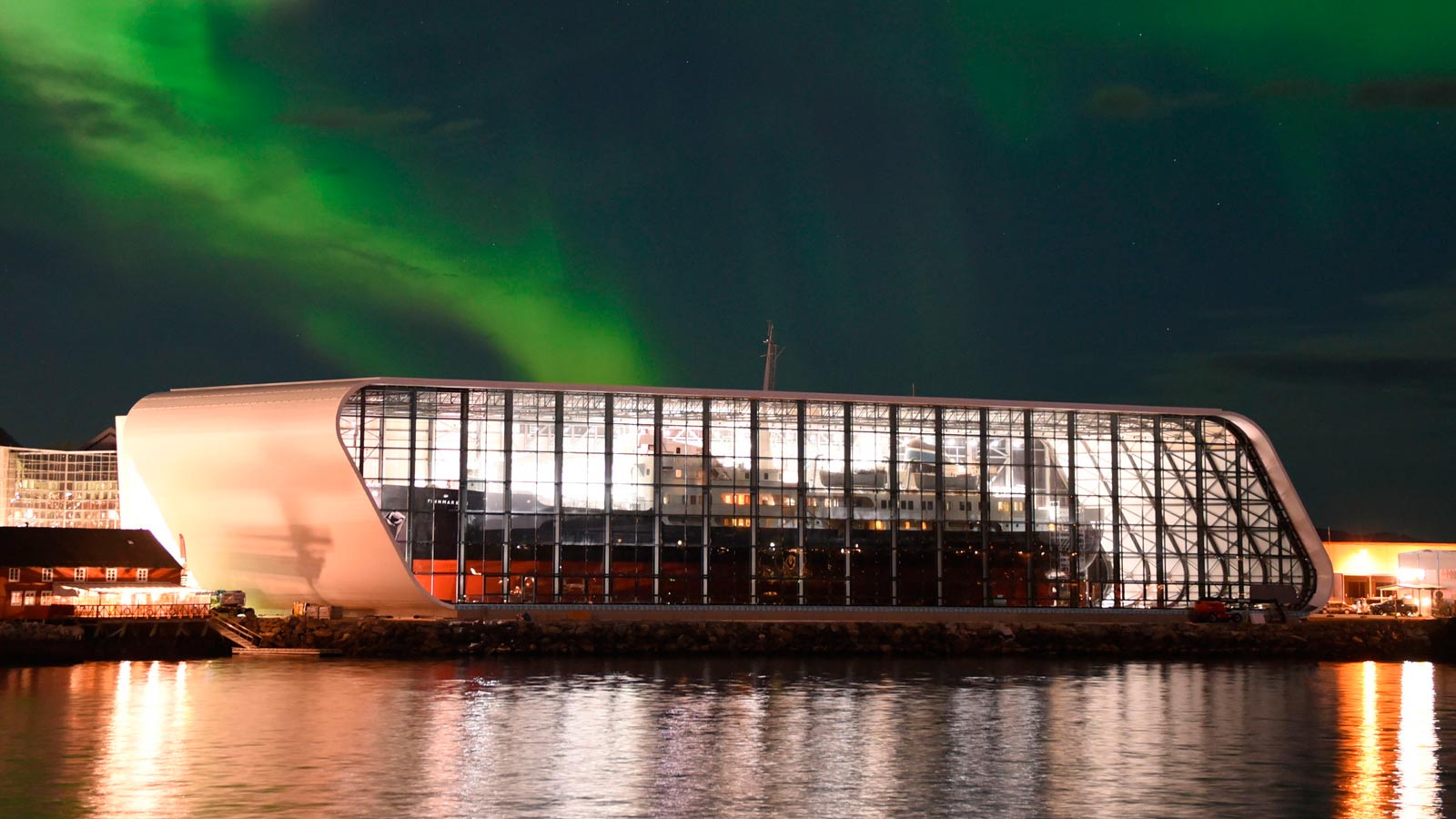 Hurtigrutemuseet Norwegian Coastal Express Museum Norway Arcluce KRION RGBW